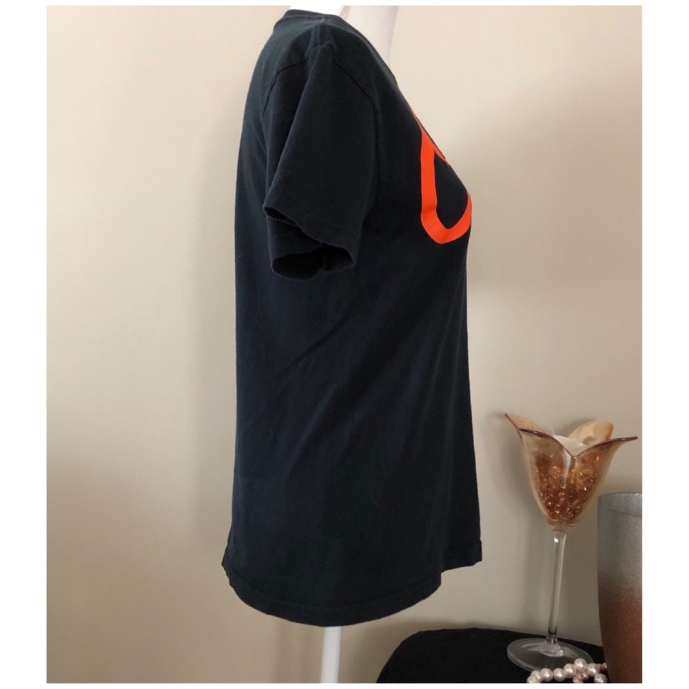ADIDAS BALTIMORE ORIOLES MLB LOGO CREWNECK TEE - Picture 4 of 8